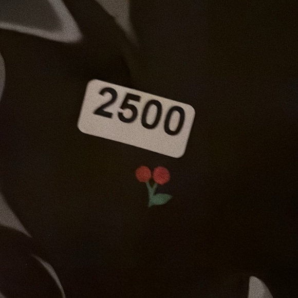 Christopher & Banks Cherry 3/4 Sleeve Black Cotton Top Large - Picture 5 of 5